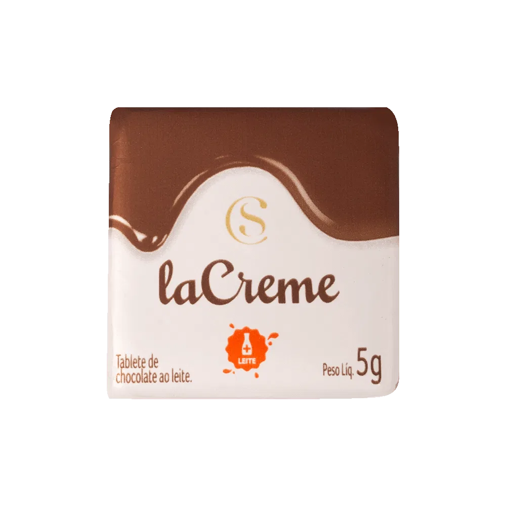 Tablete laCreme de Chocolate ao Leite 5g - foto 1