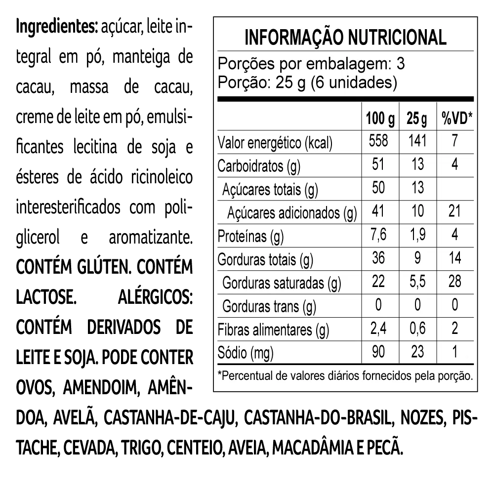 Tablete Miau de Chocolate ao Leite 70g - foto 3