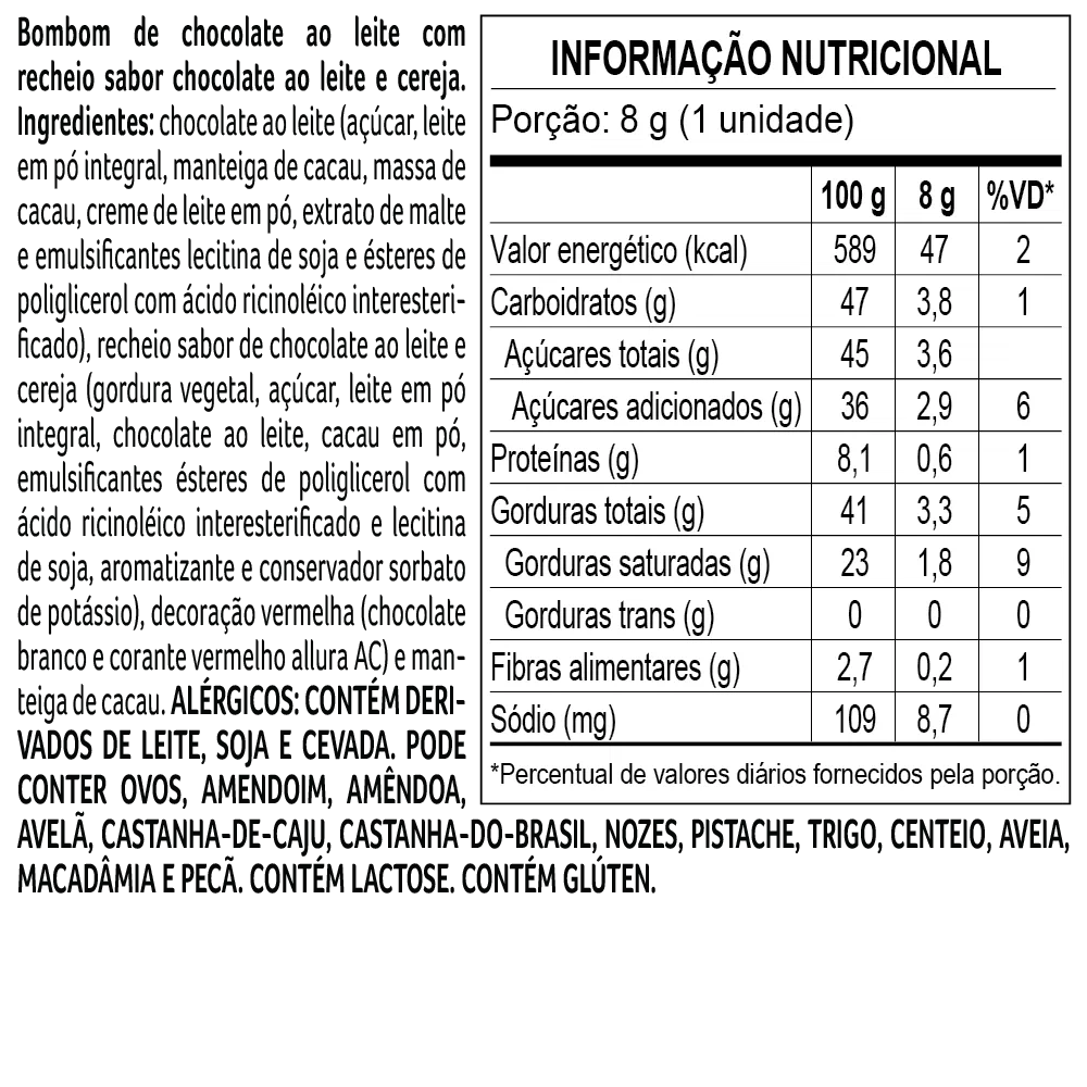 Caixa de Bombons Sortidos Angel Coração 290g - foto 2
