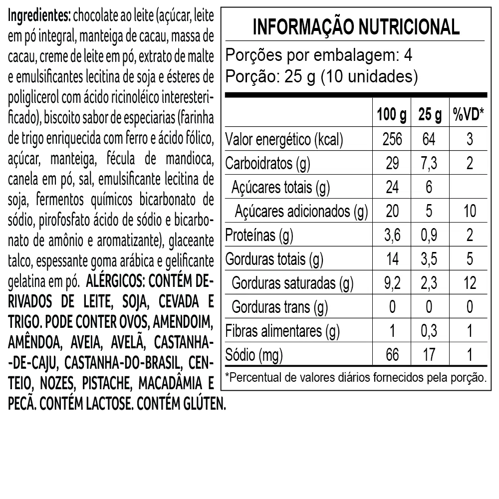 Drageado Biscoiteria Speculoos 100g - foto 2