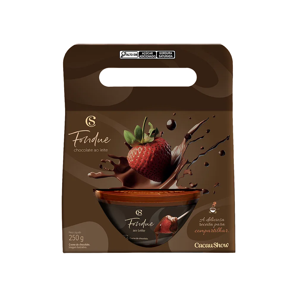 Fondue de Chocolate ao Leite Cacau Show 250g - foto 1