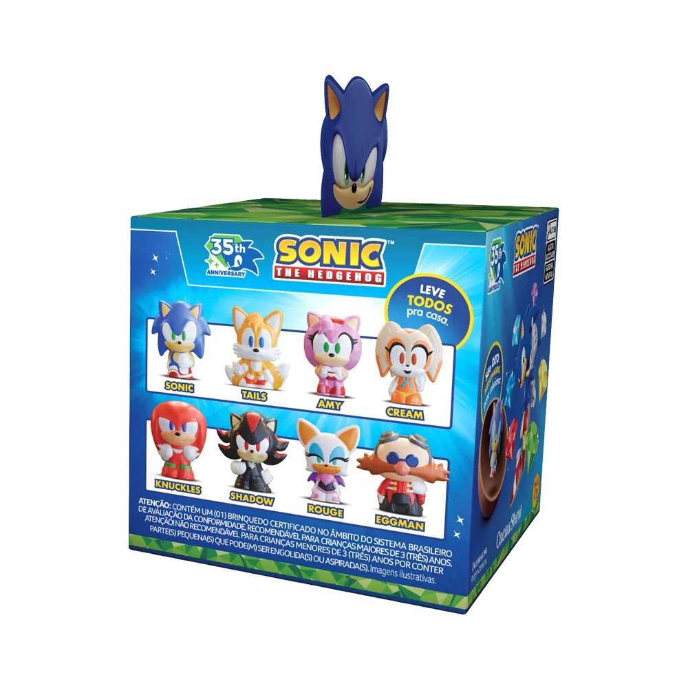 Caixa Surpresa do Sonic 47g - foto 2