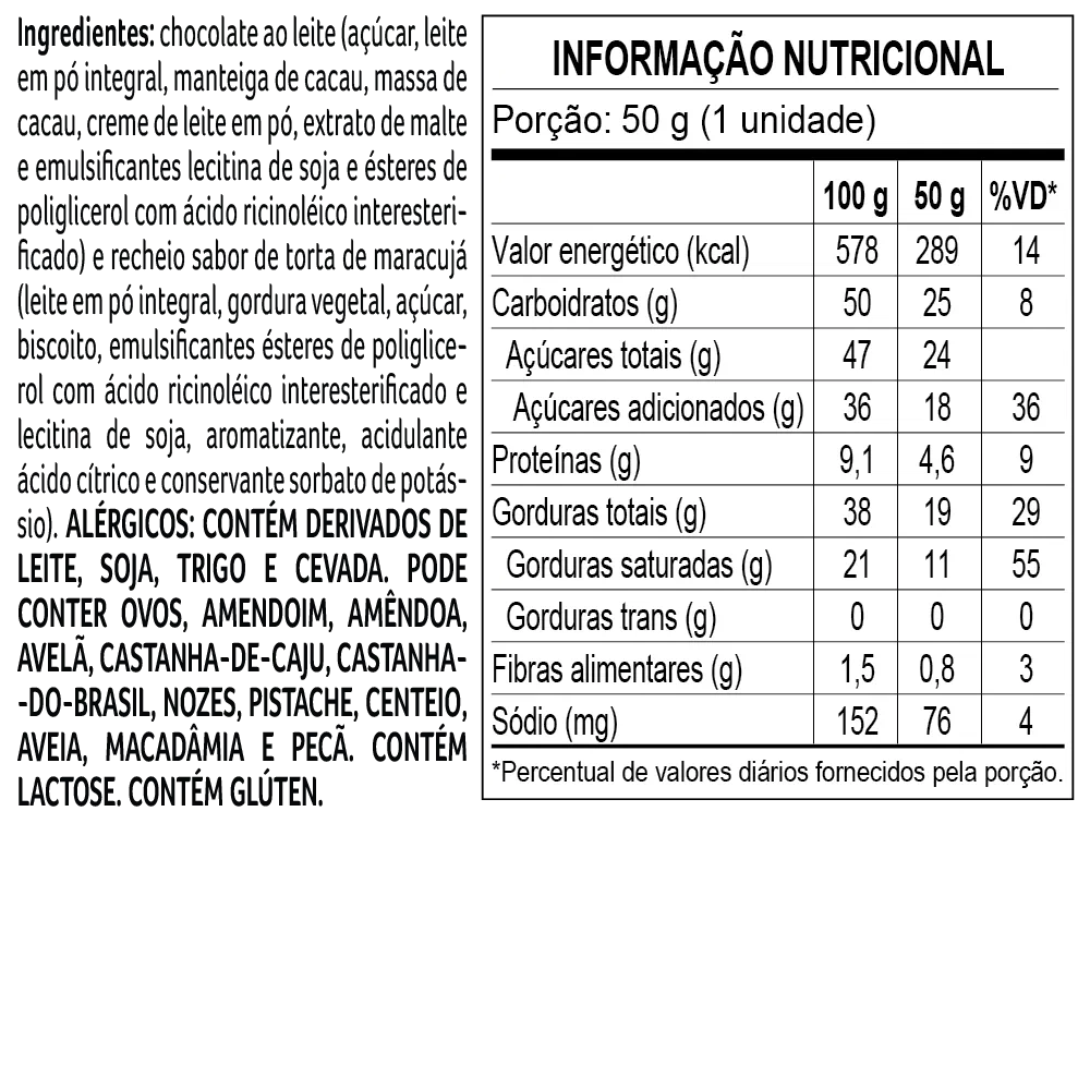Tablete Dreams Torta de Maracujá 50g - foto 2