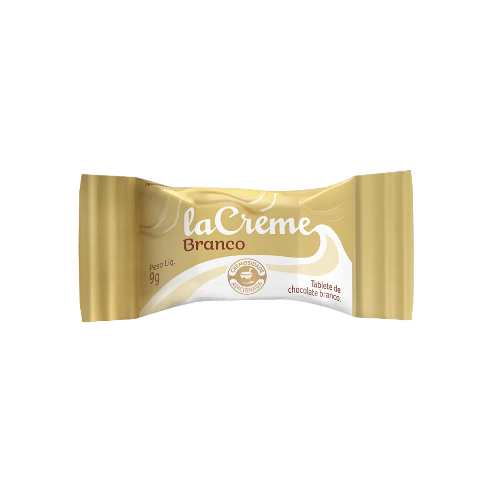 Tablete laCreme de Chocolate Branco 9g - foto 1