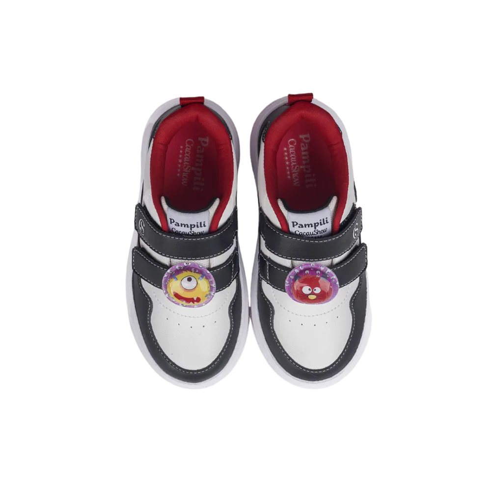 Tênis Pampili Chocomonstros Branco e Preto - foto 6